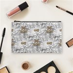 Christmas Silver Festivus Cosmetic Bag (Medium)