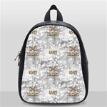 Christmas Silver Festivus School Bag (Small)