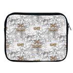 Christmas Silver Festivus Apple iPad 2/3/4 Zipper Case