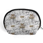 Christmas Silver Festivus Accessory Pouch (Medium)