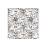 Christmas Silver Festivus Satin Bandana Scarf