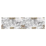 Christmas Silver Festivus Satin Scarf (Oblong)