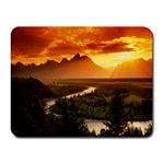 Sunset in Wyoming Small Mousepad