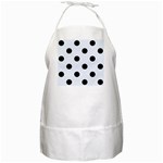 Polka Dots - Black on Pastel Blue BBQ Apron