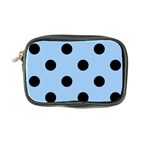 Polka Dots - Black on Baby Blue Coin Purse