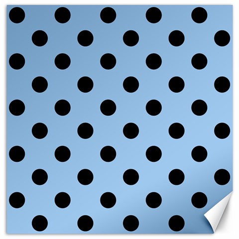 Polka Dots 15.2 x15.41  Canvas - 1