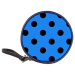 Polka Dots - Black on Dodger Blue Classic 20-CD Wallet