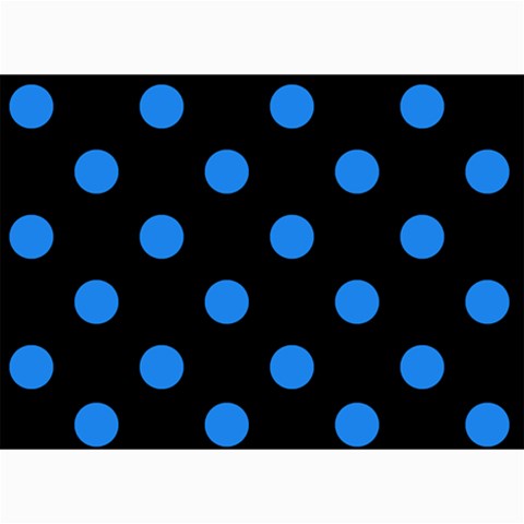 Polka Dots 7 x5  Photo Card - 1