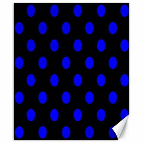 Polka Dots 8.15 x9.66  Canvas - 1