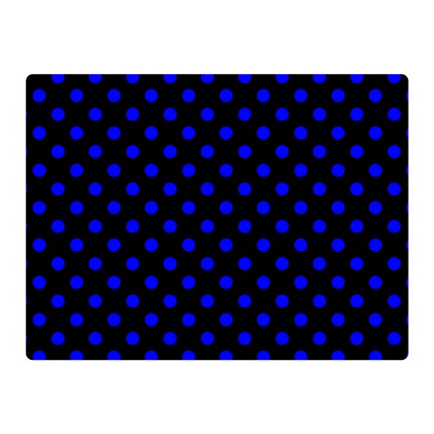 Polka Dots 35 x27  Blanket Front