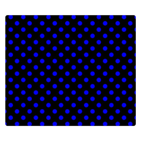 Polka Dots 50 x40  Blanket Front