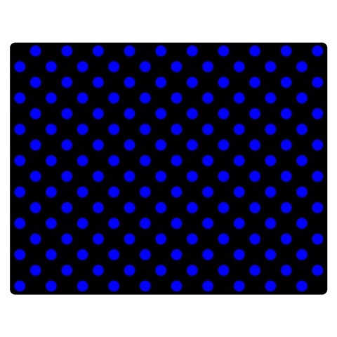 Polka Dots 60 x50  Blanket Front