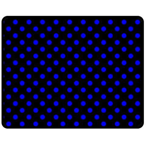 Polka Dots 60 x50  Blanket Front