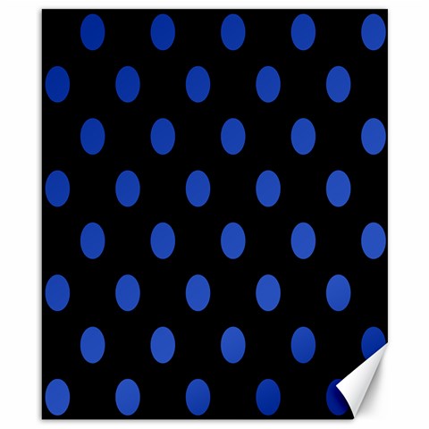 Polka Dots 8.15 x9.66  Canvas - 1