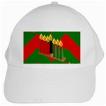 chevron kwanzaa White Cap