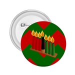 chevron kwanzaa 2.25  Button