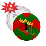 chevron kwanzaa 2.25  Button (100 pack)