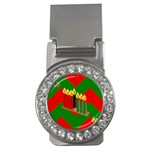 chevron kwanzaa Money Clip (CZ)