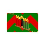 chevron kwanzaa Magnet (Name Card)