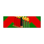 chevron kwanzaa Sticker Bumper (10 pack)