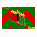 chevron kwanzaa Postcard 4  x 6 