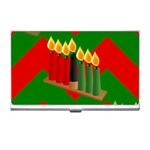 chevron kwanzaa Business Card Holder