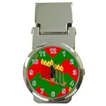 chevron kwanzaa Money Clip Watch