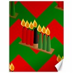 chevron kwanzaa Canvas 12  x 16 