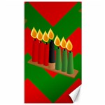 chevron kwanzaa Canvas 40  x 72 