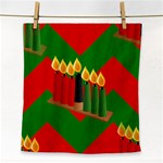 chevron kwanzaa Face Towel