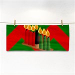 chevron kwanzaa Hand Towel