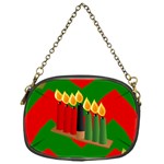 chevron kwanzaa Chain Purse (One Side)