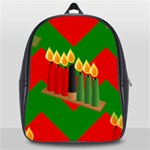 chevron kwanzaa School Bag (Large)