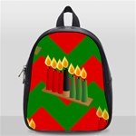 chevron kwanzaa School Bag (Small)