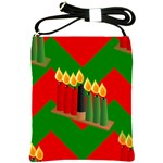 chevron kwanzaa Shoulder Sling Bag