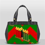 chevron kwanzaa Oversize Office Handbag