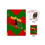 chevron kwanzaa Playing Cards (Mini)