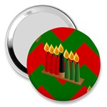 chevron kwanzaa 3  Handbag Mirror