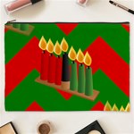 chevron kwanzaa Cosmetic Bag (XXXL)