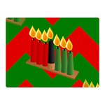 chevron kwanzaa Double Sided Flano Blanket (Mini)