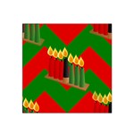 chevron kwanzaa Satin Bandana Scarf