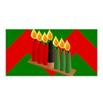 chevron kwanzaa Satin Wrap