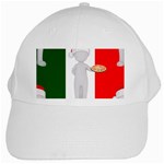 Christmas Italian White Cap