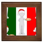 Christmas Italian Framed Tile