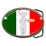 Christmas Italian Belt Buckle