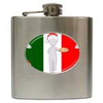 Christmas Italian Hip Flask (6 oz)