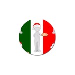 Christmas Italian Golf Ball Marker