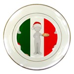 Christmas Italian Porcelain Plate