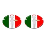 Christmas Italian Cufflinks (Oval)