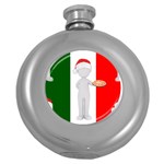 Christmas Italian Hip Flask (5 oz)